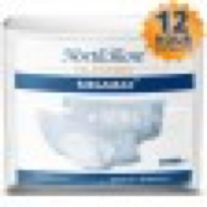 Picture of a bag of northshore megamax diapers