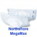 Picture of a Northshore MegaMax adult diaper.