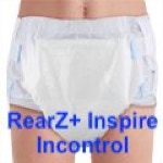 Picture of a RearZ Inspire adult diaper.